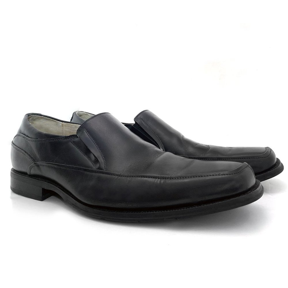 FLORSHEIM Men’s Corvell Moc Toe Slip-On Dress Shoe in Black Size 13D